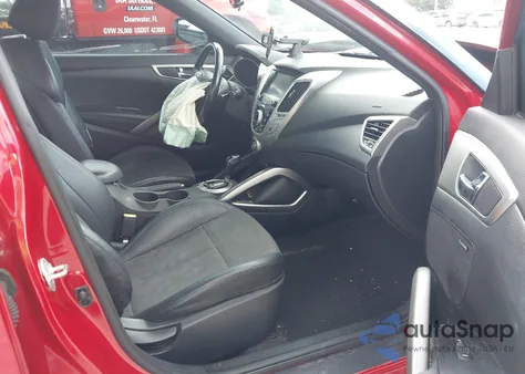 2016 Hyundai Veloster из США, поврежденный, VIN KMHTC6AD9GU249100